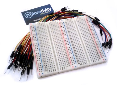 microtivity IB751 750-point Experiment Breadboard w/ Jumper Wires