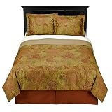 Review 100% Pure/Custom Comfort  / - Gold Kasbah Duvet Set - King