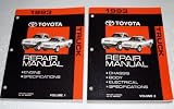 1993 Toyota Truck Repair Manuals (RN80, 85, 90, 101, 106, 110, VZN85, 90, 95, 100, 105, 110 Series, 2 Volume Set)