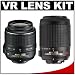 Nikon 18-55mm f/3.5-5.6G VR AF-S DX Nikkor Lens + Nikon 55-200mm f/4.0-5.6G VR AF-S DX Nikkor Lens for D40, D40x, D60, D80, D200 & D300 Digital SLR Cameras (Lenses Refurbished by Nikon U.S.A.)