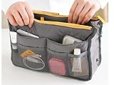 Organisateur/Pochette/sac de rangement intérieur pour grand sac à main ou sac de voyage couleur Gris (existe aussi en Orange dans notre boutique)