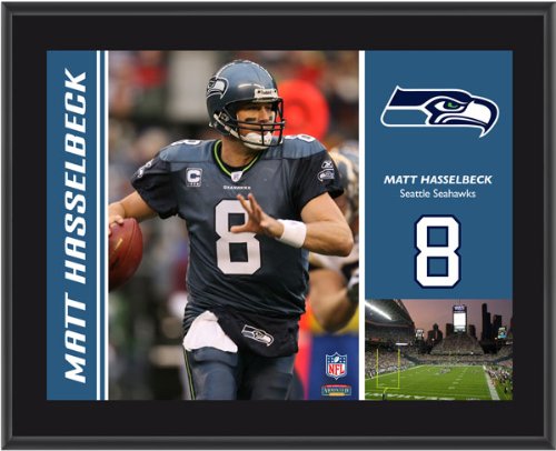 Mounted Memories Seattle Seahawks Matt Hasselbeck 10.5 x 13 Sublimated Plaque