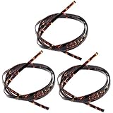 3pcs tortoise shell Celluloid 5 Feet Guitar Binding Purfling Strip 1650 x 6 x 1.5 mm