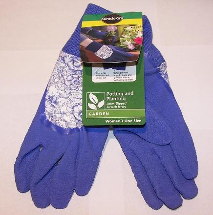 Miracle Gro: Latex Dipped Planting Gloves