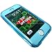 Premium iPhone (Not for iPhone 3G) Crystal Case w/ Belt Clip - Blue + Car Charger - B...