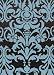 NuLoom Cine Damask 5 Foot x 8 Foot Mod-Acrylic Area Rug, Fudge