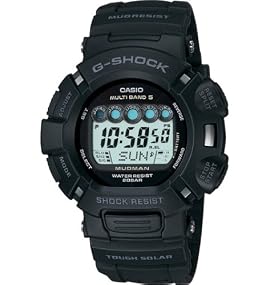 Casio #GW9000A-1 Men's Mudman Multi Band Atomic Solar G-Shock Watch