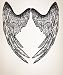 Vinyl Wall Decal Sticker Wings item 869