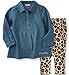 Calvin Klein Girls' Denim Tunic with Leggings Set