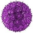 Bethlehem Lighting Indoor/Outdoor Christmas Standard Star Sphere 100  , Purple