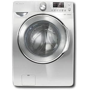Samsung : WF448AAW 4.5 cu. ft. Steam Front Load Washer - Neat White
