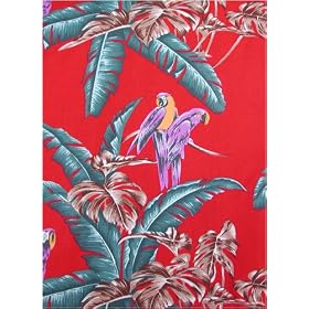 Buy Capri Pants - Jungle Bird Ladies Hawaiian Aloha Cropped Pants by MauiShirts Women Capri Pants