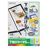 KOKUYO カラーレーザー&IJP用紙ラベル下地がかくせるタイプA4 100枚 KPC-SK101-100