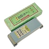 末広 一般用 中型3号型荒砥石 203 荒砥石 3号型（緑色）ゴム足PC台付 #180 183×63×20mm