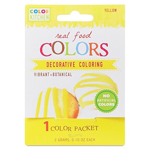 ColorKitchen Food Color Packets - YELLOW, 5 count - Vibrant Color From ...