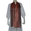 Womens Silk Scarf Designer Accessory 19 x 72 inches (psrf164)
