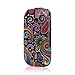 MPERO SNAPZ Series Rubberized Case for LG Cosmos 3 VN251S - Black Paisley
