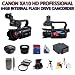 Canon XA10 HD Professional Camcorder with SSE Huge Lens Package
