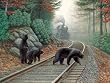 Bear Tracks 500pc Jigsaw Puzzle by Dan Christ