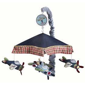 Lambs & Ivy Wings Musical Mobile