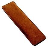 Schweizer Brown Velour Leather Case - Medium