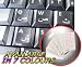 ARABIC KEYBOARD STICKERS WITH WHITE LETTERING ON TRANSPARENT BACKGROUND