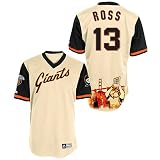 MLB Men's San Francisco Giants Cody Ross Signature Series Jersey (Ivory/Black, XX-Large)
