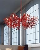 IMAGE OF Super Coral 8L chandelier - gold leaf, 110 - 125V (for use in the U.S., Canada etc.)