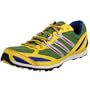 adidas Men's RLH Cross Spikeless Running Shoe,Green/Silver/Yellow,10.5 M