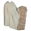 Antique Design Paisley Wraps or Shawls in Wool Fabric from Kashmir in India