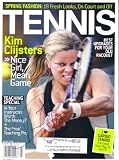 Kim Clijsters autographed 2006 Tennis magazine
