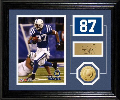 Highland Mint NFL Indianapolis Colts Reggie Wayne Player Pride Desk Top Photomint