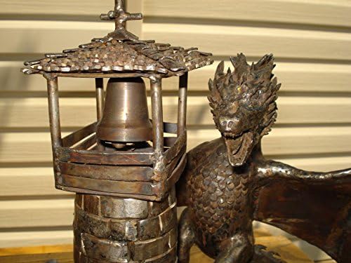 Game Of Thrones Drogon Sculpture, Mother Of Dragon, Daenerys Targaryen, Welded Steel, Welded Deocr, Welding Gifts, Steel Anniversary Gift, Free Shipping