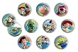 Disney Toy Story Figure Superball Toy Set of 12 Fun Rubber Bouncing Balls