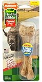 Nylabone 1 Count Healthy Edibles Large Wild Bison Dog Treat Bones, 4.9 Oz