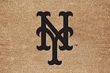 MLB New York Mets Flocked Door Mat