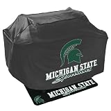 Mr. Bar B Q NCAA Grill Cover and Grill Mat Set, Michigan State Spartans