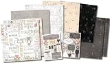 Karen Foster The Happy Couple Design Themed Paper and Stickers Scrapbook Kit