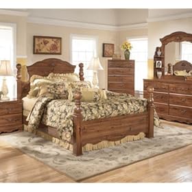Ashley Auburn Acres Queen Four Poster Bed from Ashley Furniture