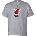 adidas Miami Heat Primary Logo Short Sleeve T-Shirt