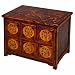 EXP Handmade Asian Furniture - 25" Antique Style Chinese Dresser / Storage Cabinet - Crackled Finish