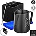 Milk Frothing Pitcher, Stainless Steel Creamer Non-Stick Teflon Frothing Pitcher 20 oz (600 ml), Matte Finish?Measurements
