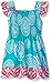 Hatley Girls' Little Tropical Ocean-Mix Match Smocked Dress