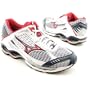 Mizuno Men's Wave Creation 9 Size: 10.5, Width: D, Color: White/Red