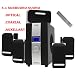 Frisby 5.1 True Surround Sound Speaker System With Optical Coaxial Connection for TV, IPOD, Game Consoles, CD, DVD player, Xbox 360, Playstation 3 (Dolby Digital)
