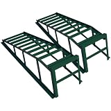 Produkt-Bild: Cartrend 50156 Auffahrrampen-Set extra massiv und breit,Tragekraft 2 Tonnen je Paar, bis 225 mm Reifenbreite