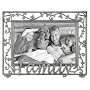 Family" Scroll Word Picture Frame Metal 4x6