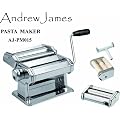 Andrew James Four Cutter Pasta Maker With FREE Bonus Ravioli Attachment