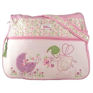 Baby Essentials Pink Fairies Diaper Bag