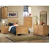 Truckee Youth Bedroom Set in Maple Finish (Full) by Homelegance